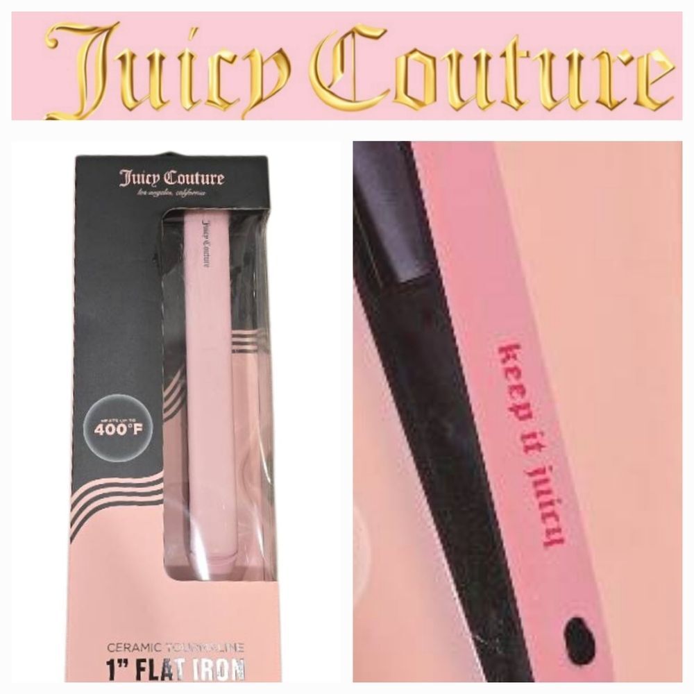 Juicy Couture Ceramic‎ Tourmaline 1" Flat Iron
